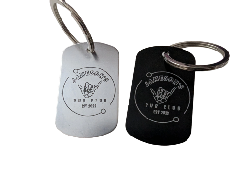 Custom Engraved Keyring