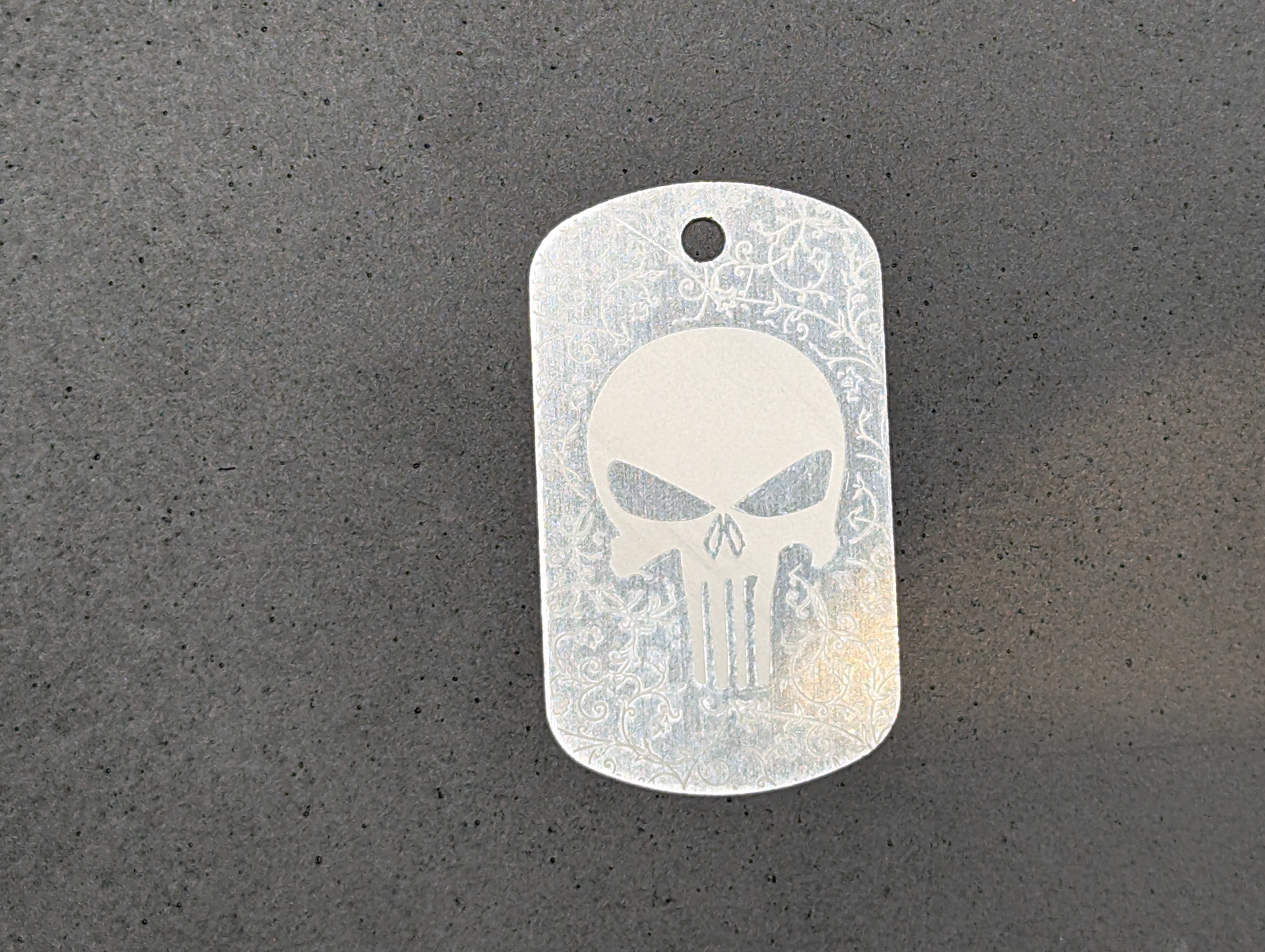 Skull Design Key Ring