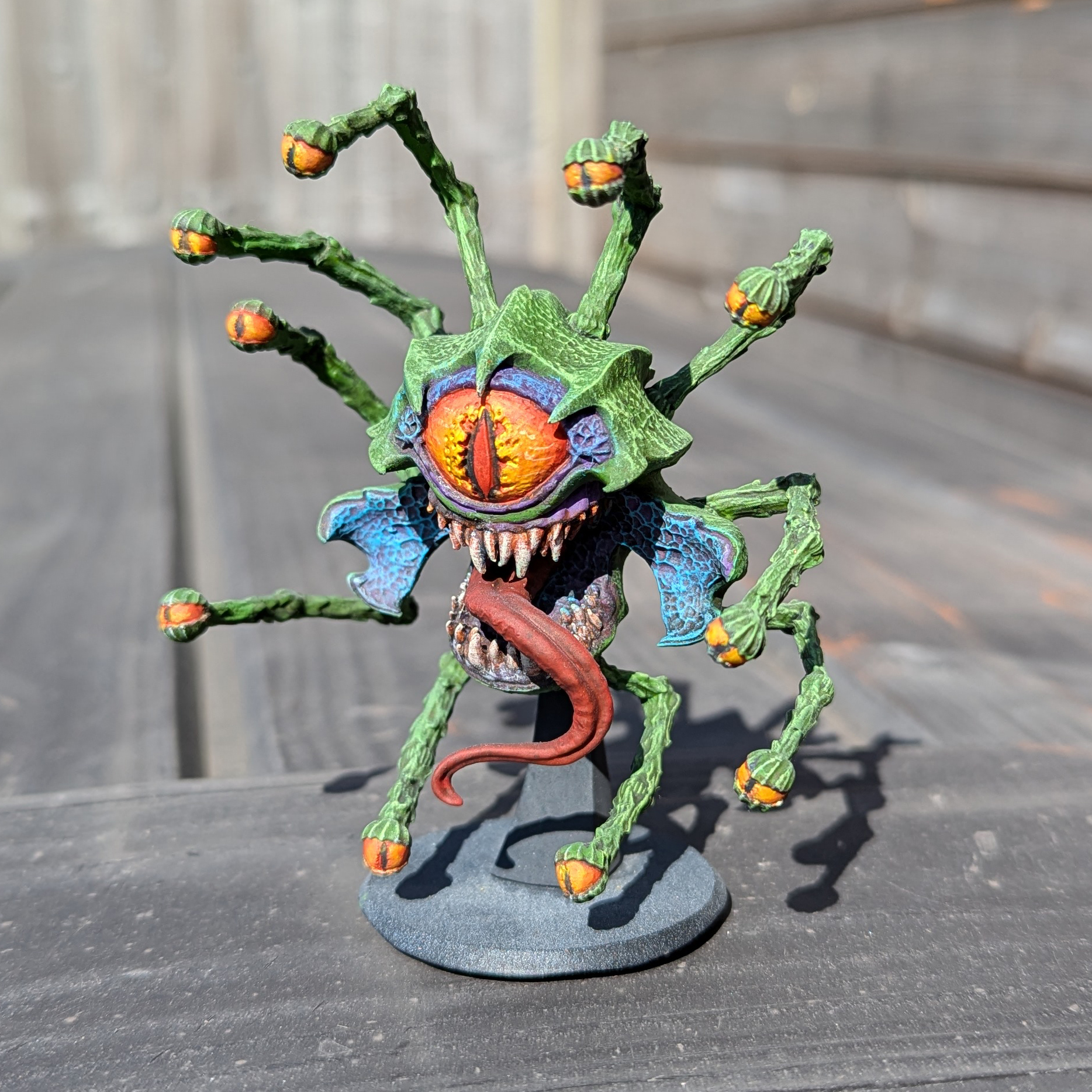 Painted Beholder Figure