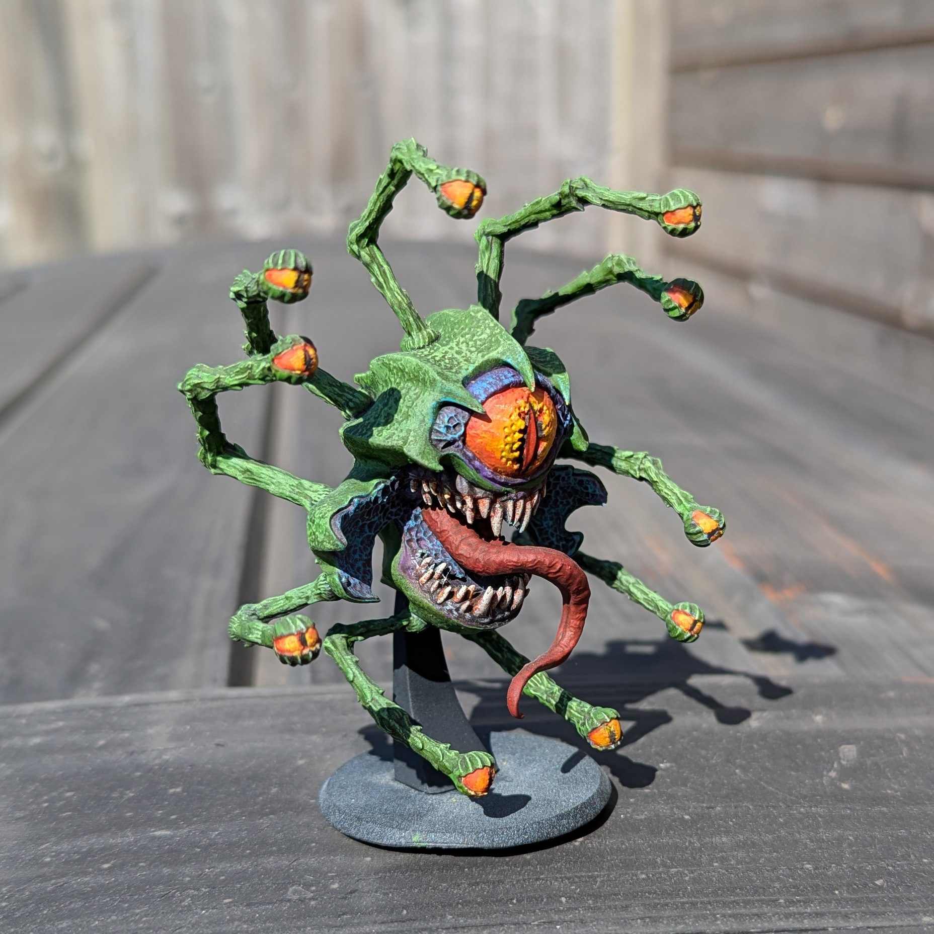 Painted Beholder Figure
