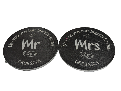 Personalized Wedding Coasters
