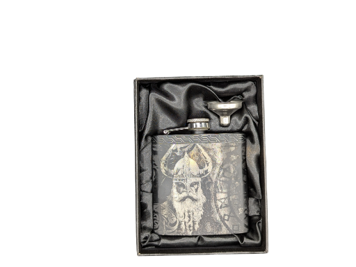Decorative Viking Hip-Flask