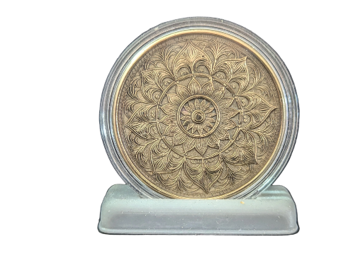 Intricately Designed Mandela Coin