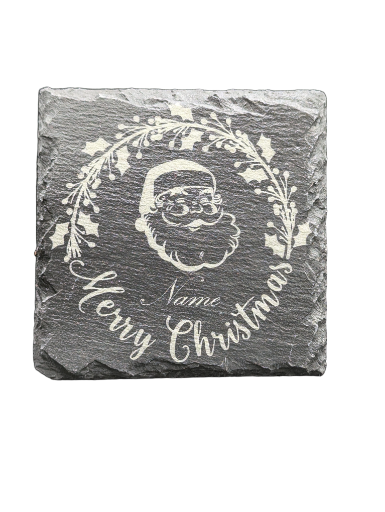 Christmas Slate Coaster