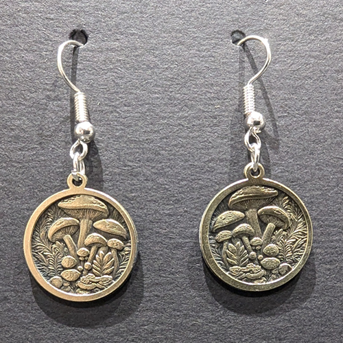 Mushroom Themed Earrings