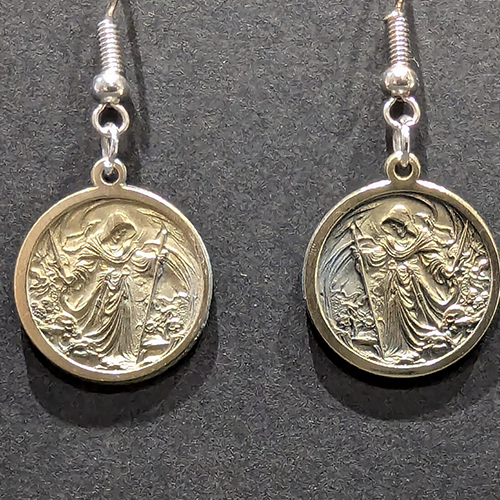 Death Motif Earrings