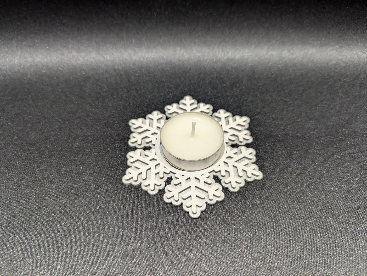 Snowflake Tealight Candle Holder