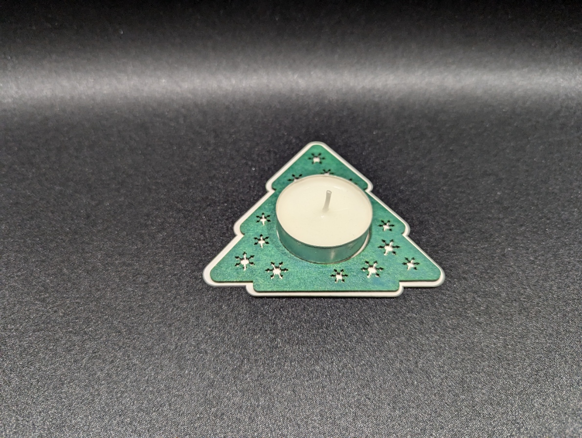 Tree-Shaped Candle Holder