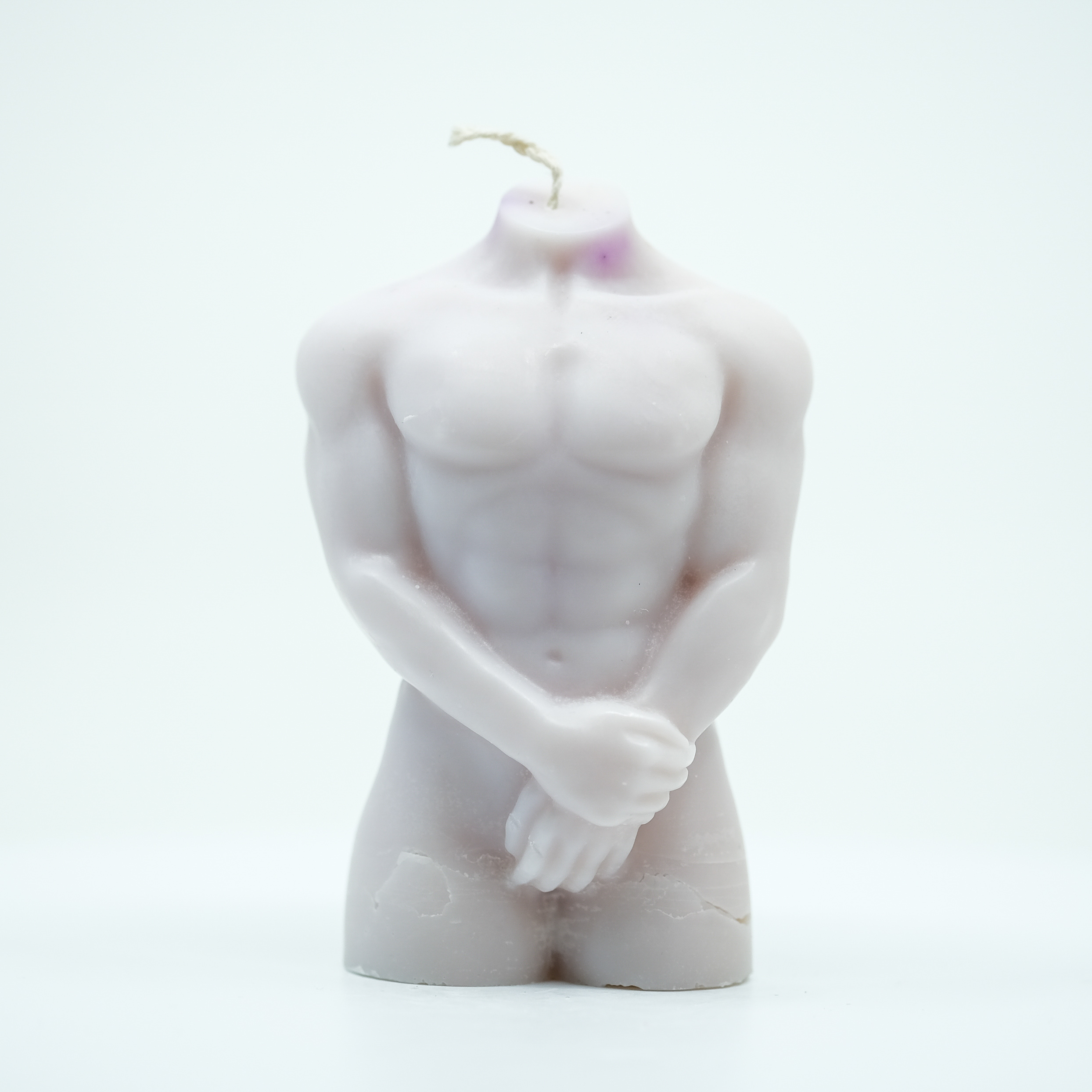 Žvakė - vyro siluetas