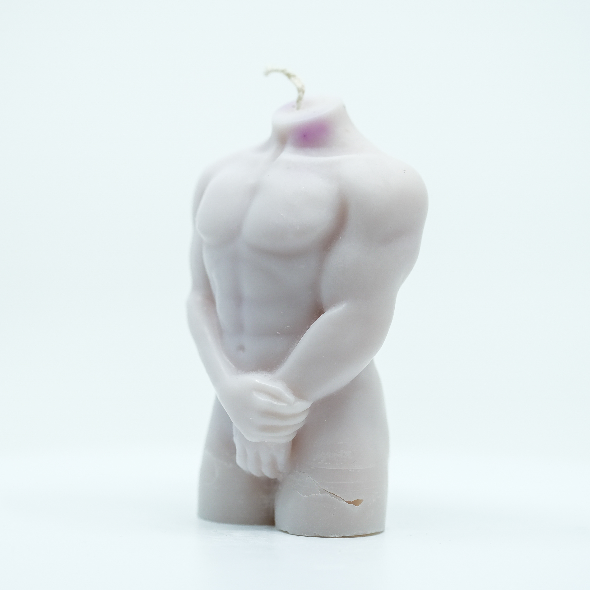 Žvakė - vyro siluetas