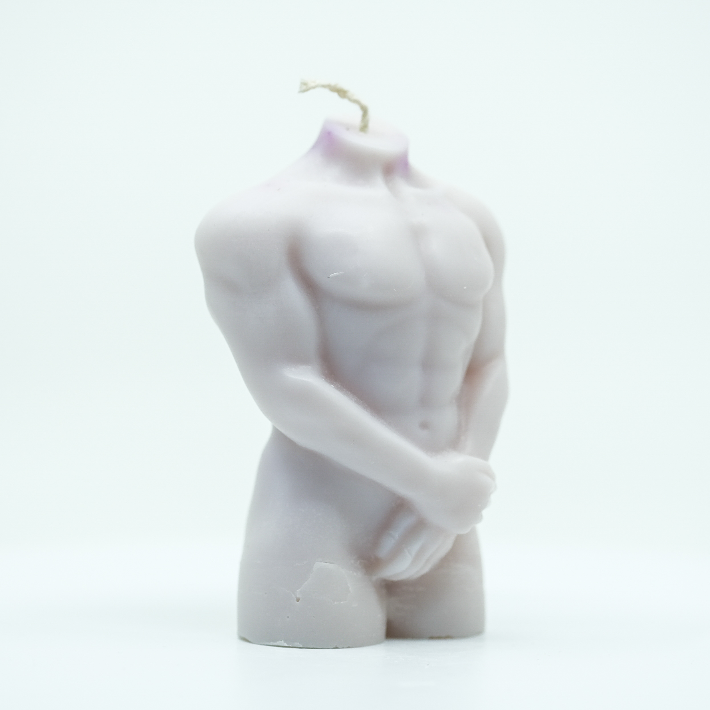 Žvakė - vyro siluetas