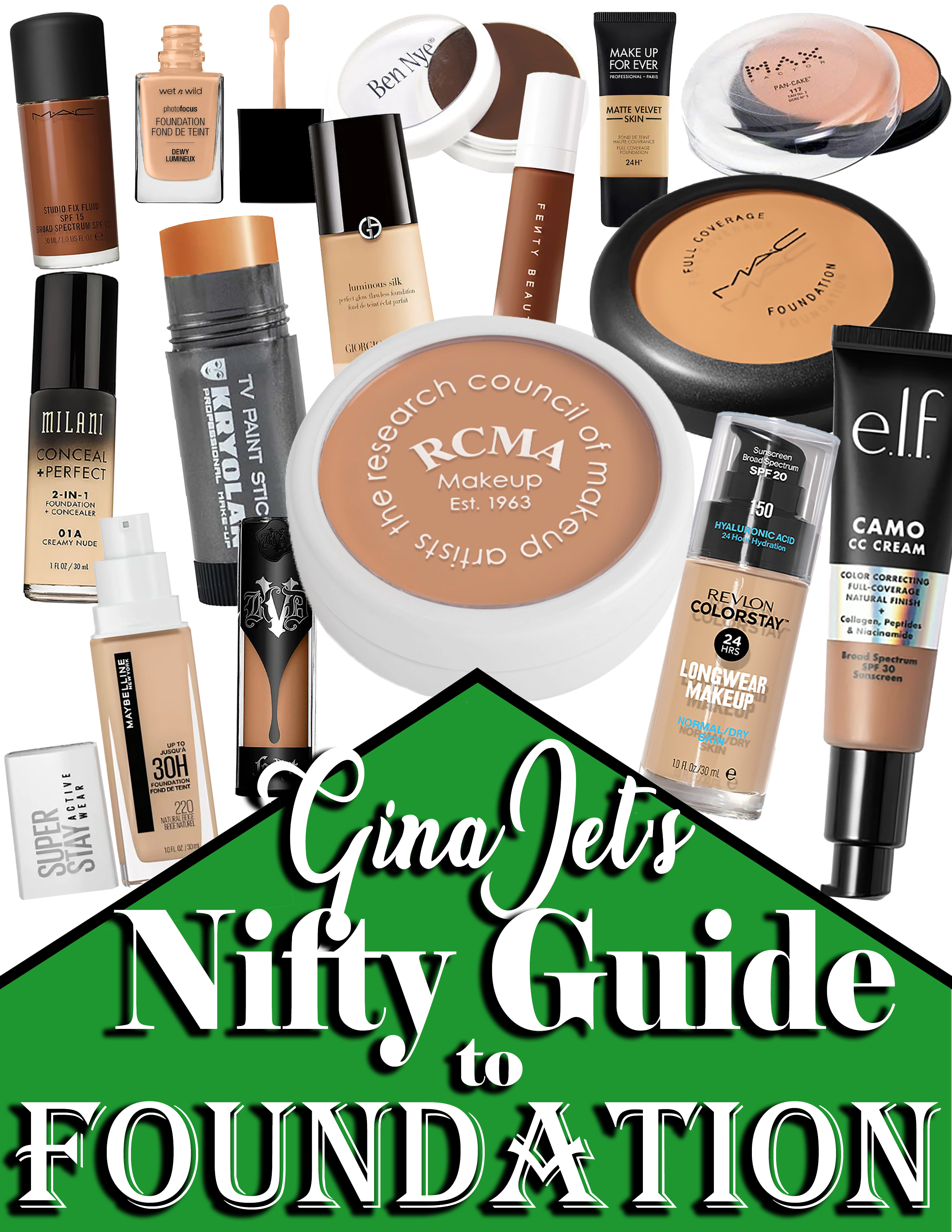 Gina Jet's Nifty Guide to Foundation