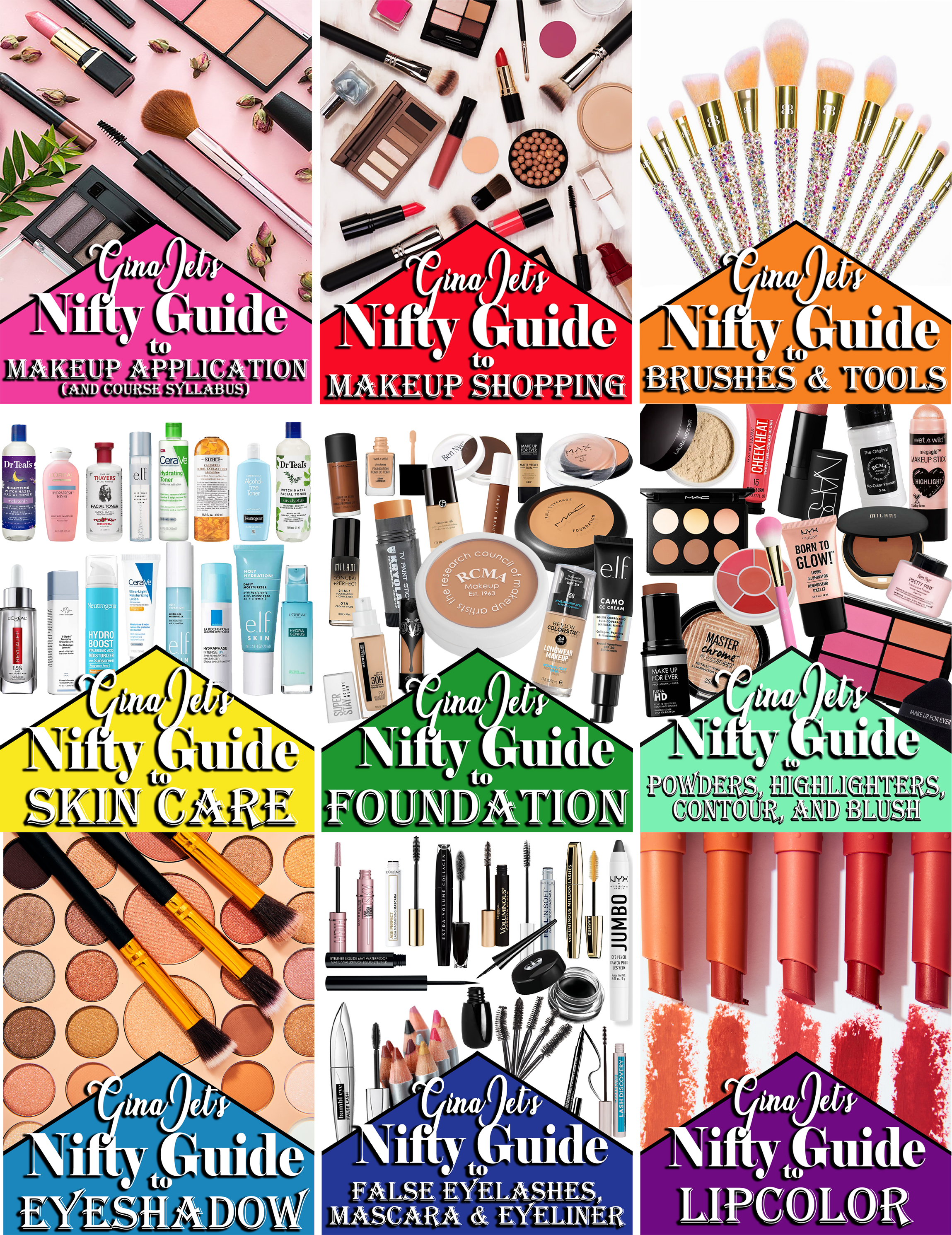 Gina Jet's Nifty Guide Series E-Book Bundle