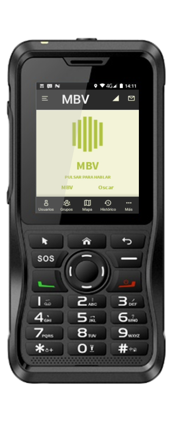 Radio PoC Portátil NXPoC130