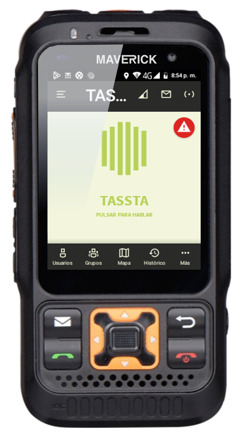 Radio PoC portátil MP100