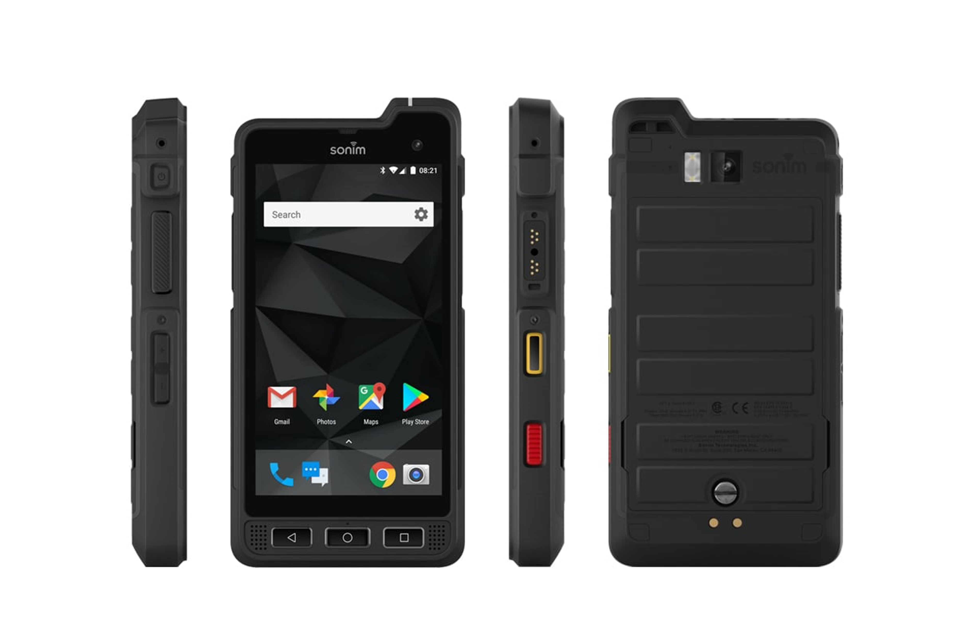 MCPTT Smartphone Uso Rudo Intrínseco Sonim XP8