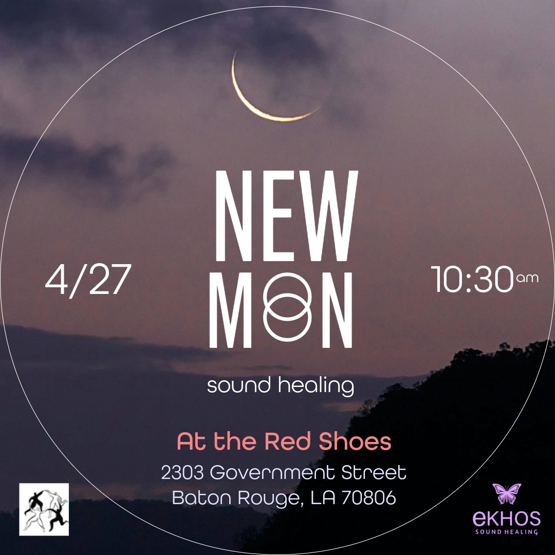 4/27 New Moon Sound Bath at The Red Shoes