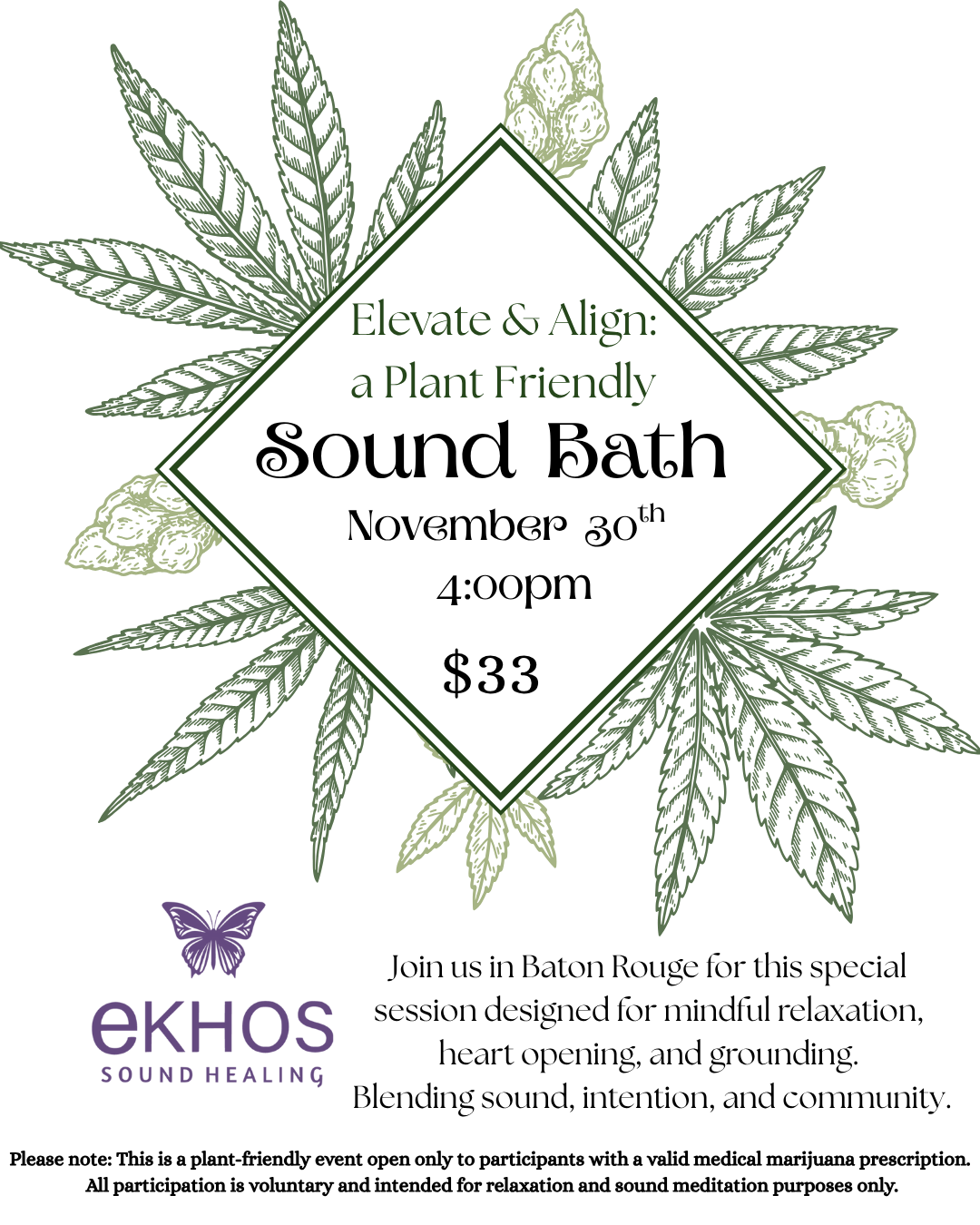 Plant Friendly Sound Bath 
