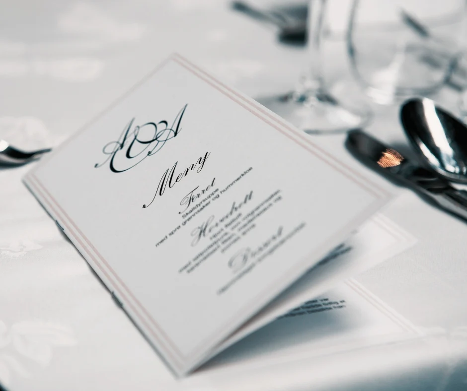 Menu Design