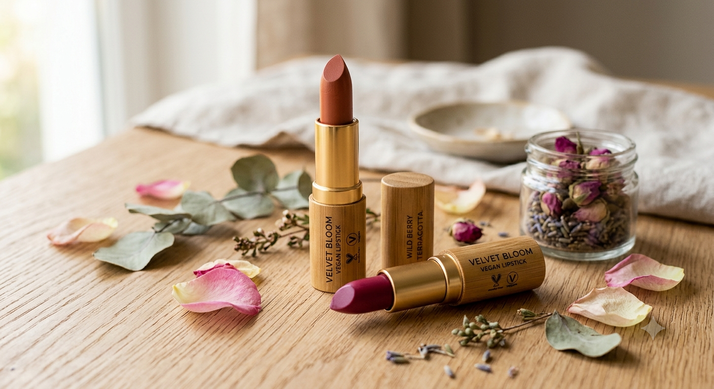 Velvet Bloom Vegan Lipstick