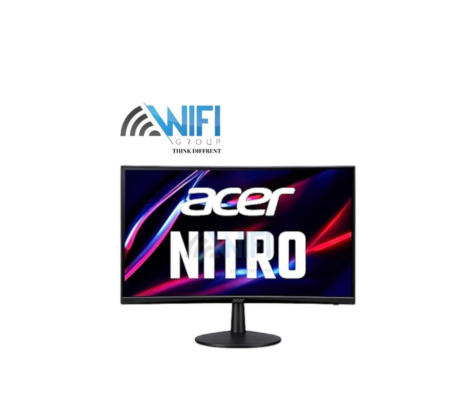 Acer Nitro ED240Q Pbmiipx  - VA 1500R Curved Gaming Monitor  (VRB)