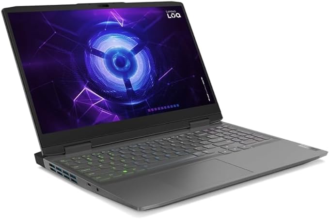  LENOVO LOQ 15IAX9 83GS008NED Core i5-12450HX 8 Cores - 8GB DDR5 4800 - RTX 3050 6GB - 512GB SSD NVME - 15.6 FHD IPS 300NITS 144HZ 100%sRGB - Mouse Gaming - 2Y Warranty - Grey