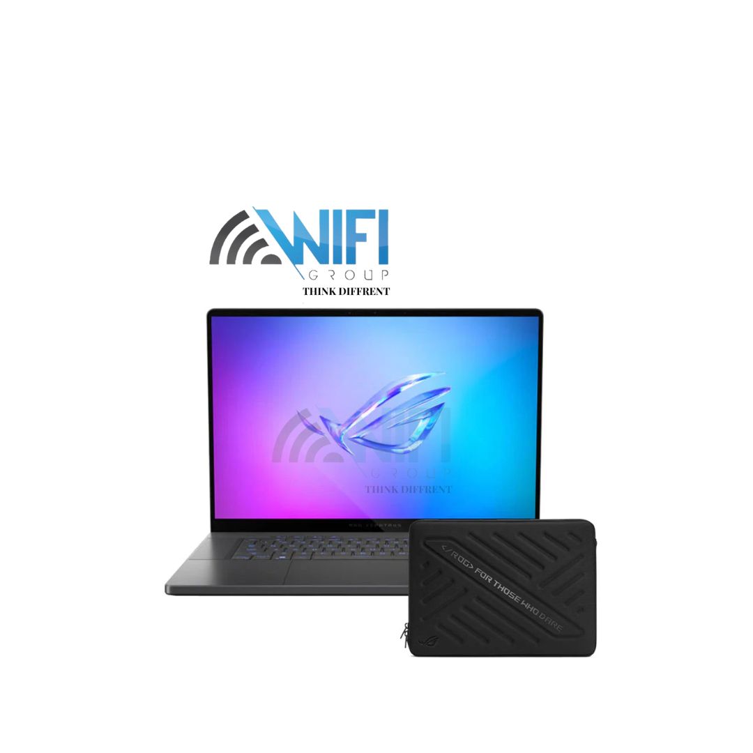 Asus ROG Zephyrus G16 (2024) GA605 GA605WI-QR050W AMD Ryzen AI 9 HX 370- GeForce RTX 4070 8GB- 32GB RAM- 1TB SSD- 16 Inch WQXGA 240HZ- WIN 11