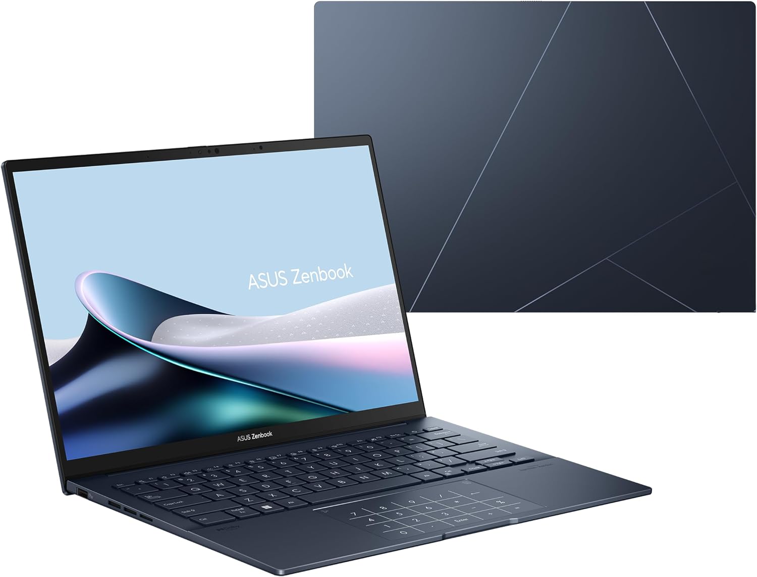 ASUS Zenbook 14 OLED Intel Core Ultra 7 155H 16-Core, Intel Arc Graphics Integrated, 16GB LPDDR5X on board, 1TB M.2 NVMe PCIe 4.0 SSD, 14.0inch OLED 16:10 120Hz DCI-P3, Windows 11 UX3405MA-PP381WS