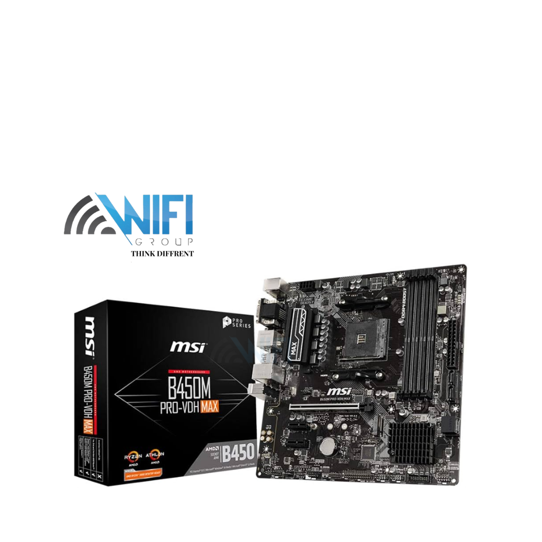 Motherboard MSI AMD B450M PRO-VDH Max 