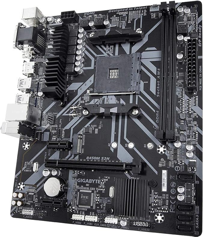 Motherboard Gigabyte B450M S2H AMD B450 Ultra Ryzen