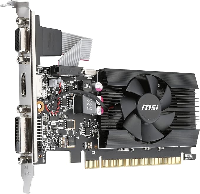 MSI GeForce GT 710 2GB DDR3 LP OC