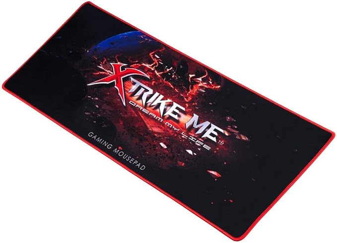 Xtrike me MP-204 High Intensity Gaming Mat for Optimal Gliding, Non-Slip Base, 770 x 295 x 3 mm