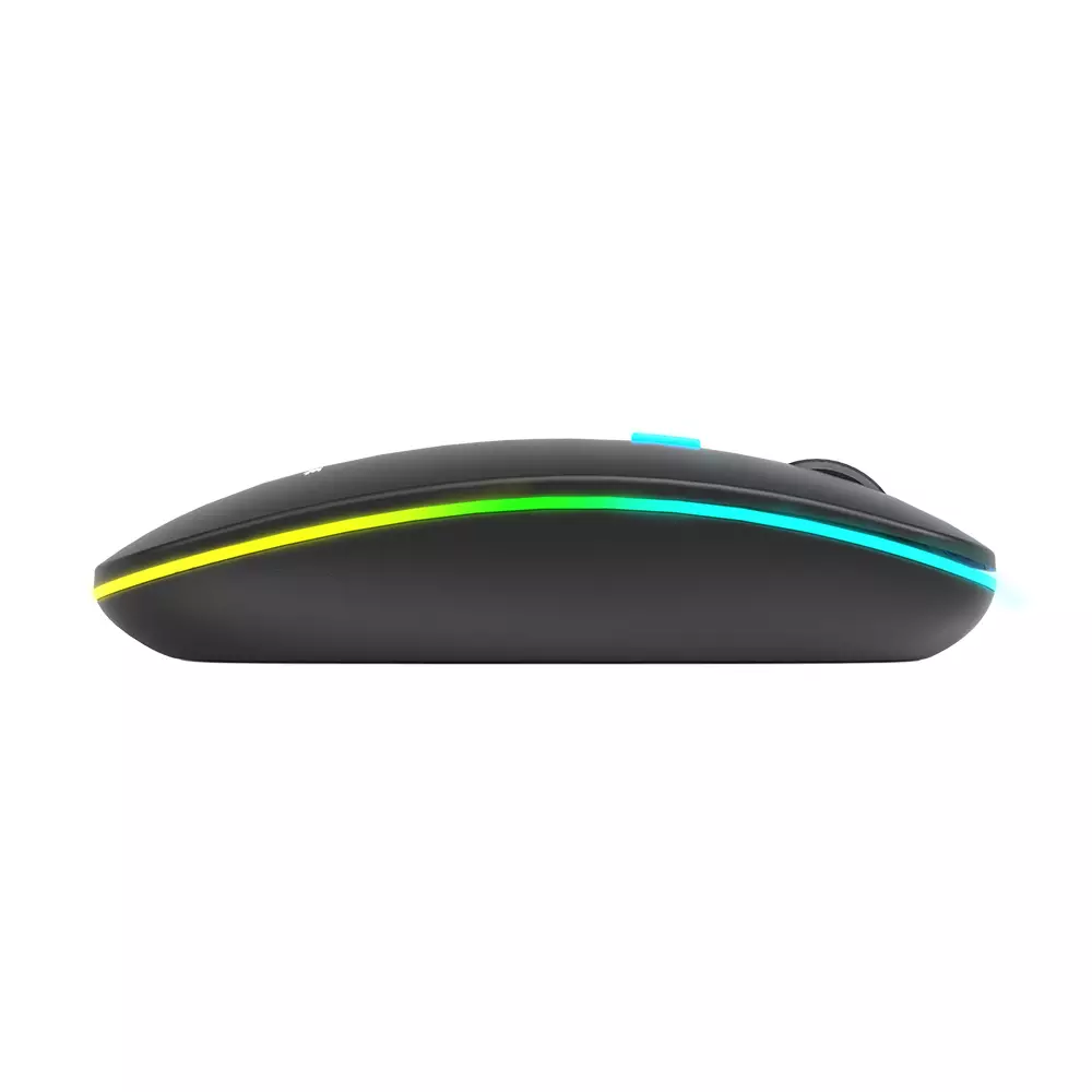 Xtrike Me GW113 Wireless, Bluetooth Silent Mouse, Rechargeable LED Dual Mode