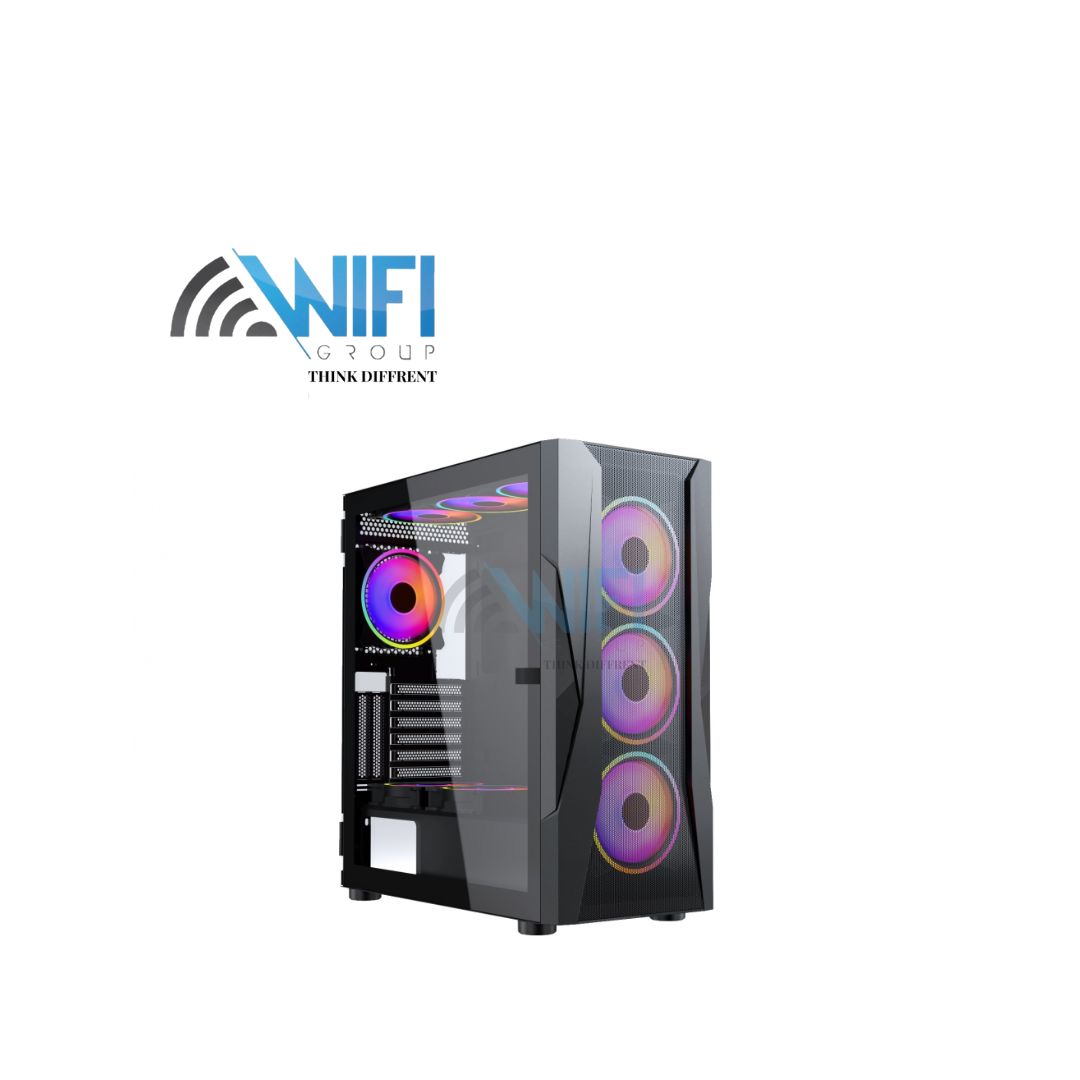 XADER Velox Black new case 4FAN ARGB Pre-installed