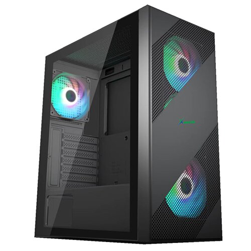 Xander Ahlan Mesh 4 Fans ARGB + PSU 600W 80+