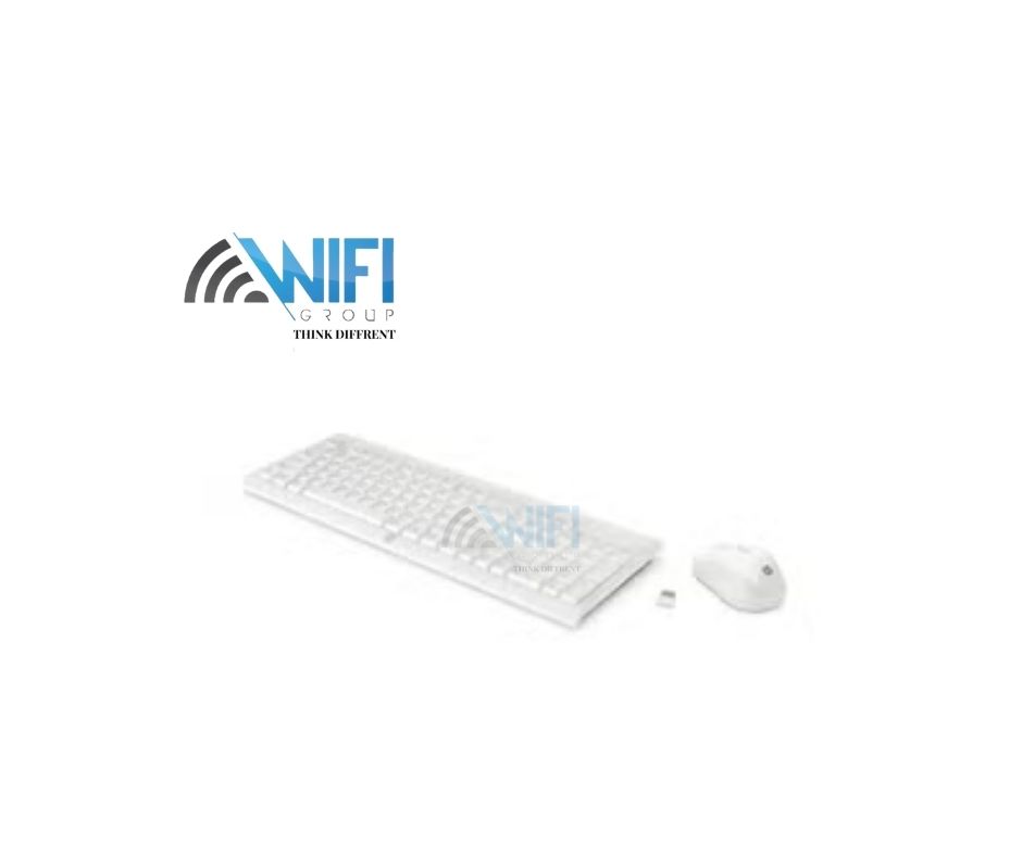 HP C2710 White 2.4 GHz USB Wireless Keyboard & Wireless Mouse Combo