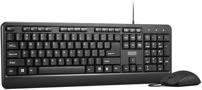 Lenovo 160 Keyboard & Mouse Wired Combo