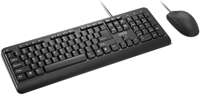 Lenovo 160 Keyboard & Mouse Wired Combo