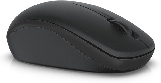 Dell WM126 RF Wireless Optical Mouse 1000 DPI Ambidextrous – Mouse (Ambidextrous, Optical, RF Wireless, 1000 DPI, Black)