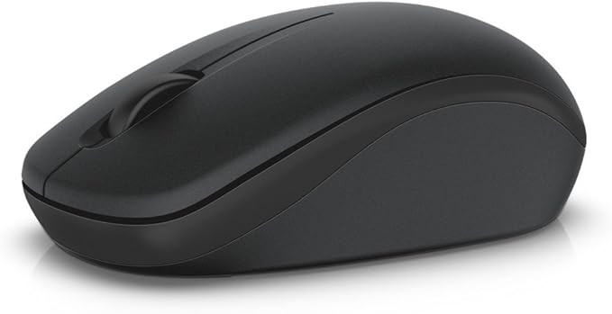 Dell WM126 RF Wireless Optical Mouse 1000 DPI Ambidextrous – Mouse (Ambidextrous, Optical, RF Wireless, 1000 DPI, Black)