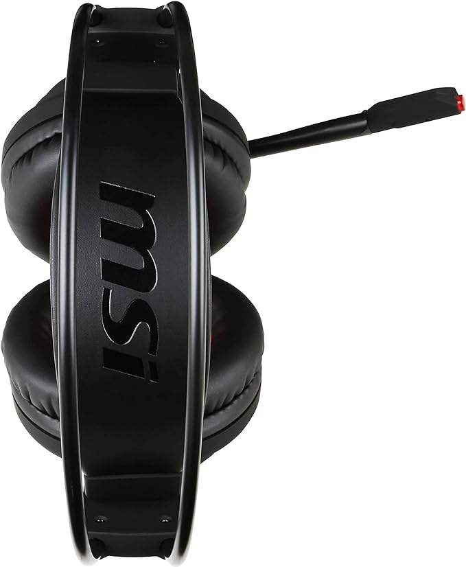 MSI DS502 Gaming Headset, Wired headset,7.1 Virtual,USB, Black/Red