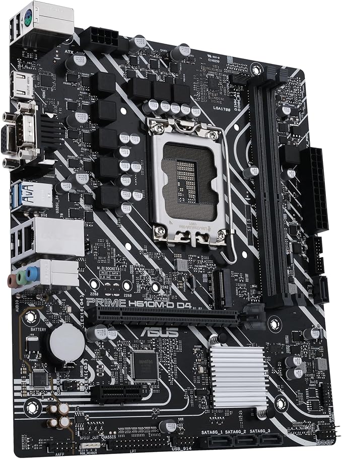 ASUS PRIME H610M-D D4 Intel H610 LGA 1700 micro ATX