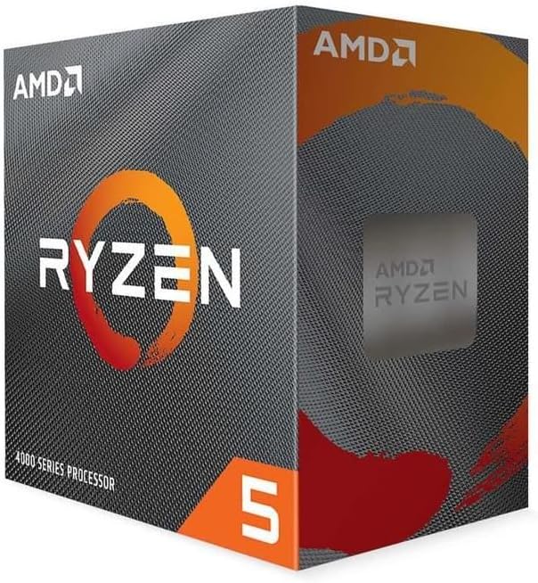  Processors AMD Ryzen 5 4500-3.6GHZ- 4.1GHZ-6C/12T BOX
