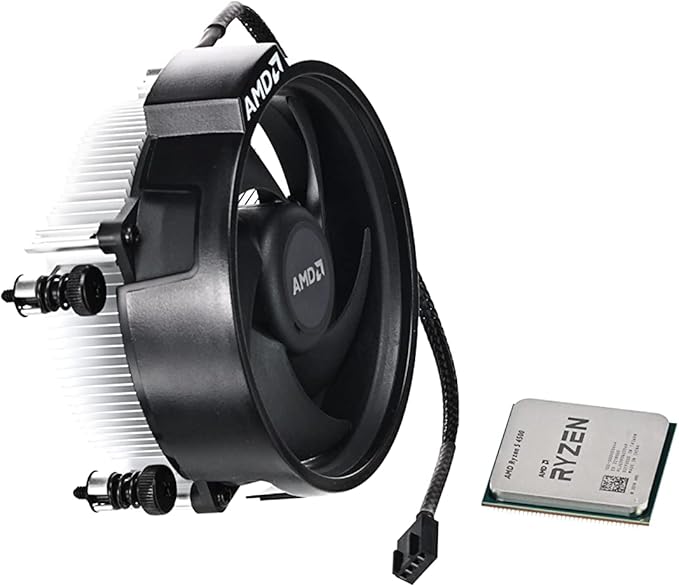  Processors AMD Ryzen 5 4500-3.6GHZ- 4.1GHZ-6C/12T BOX