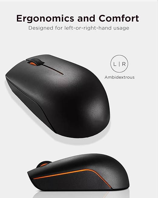  Lenovo 300 Wireless Compact Mouse