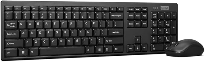 Lenovo 100 Wireless Combo Keyboard and Mouse