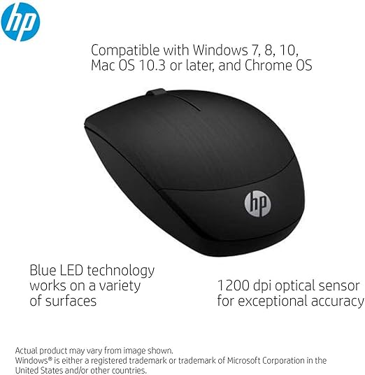 HP Wireless Mouse X200 - Black