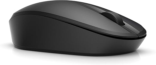 HP 300 Dual Mode Black Mouse, Switch Between Two PCs via Bluetooth or 2.4 GHz Wireless, Smart TV Connectivity, 1200 to 3600 Adjustable DPI (6CR71AA)