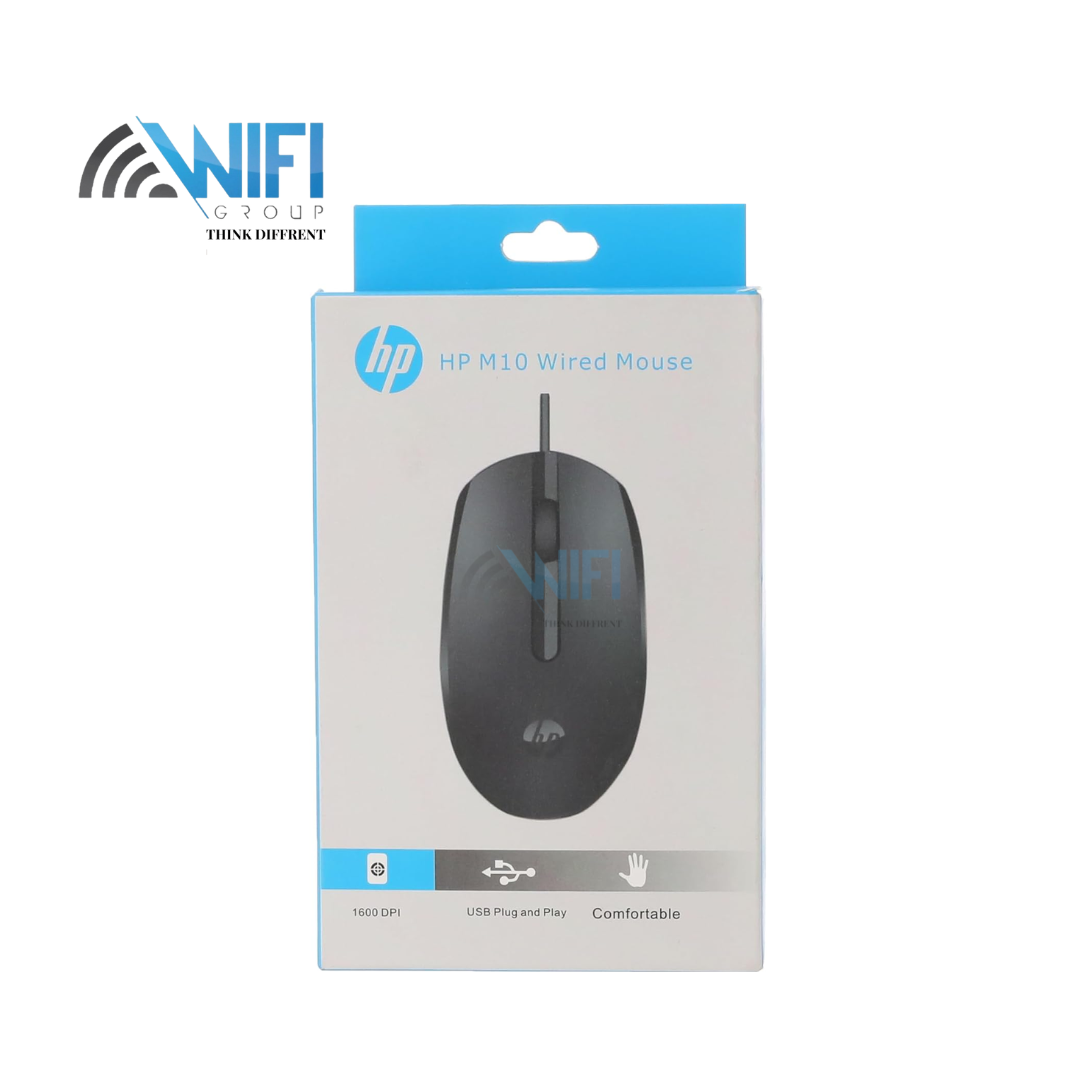 HP MOUSE M10 WIRED - BLACK