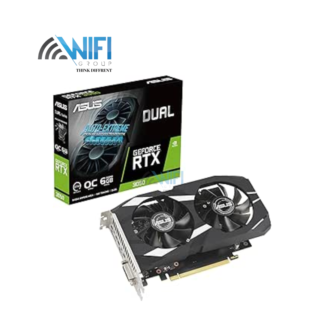 ASUS Dual GeForce RTX 3050 OC Edition 6GB GDDR6